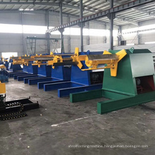 steel roll forming machine uncoiler & cutting machine